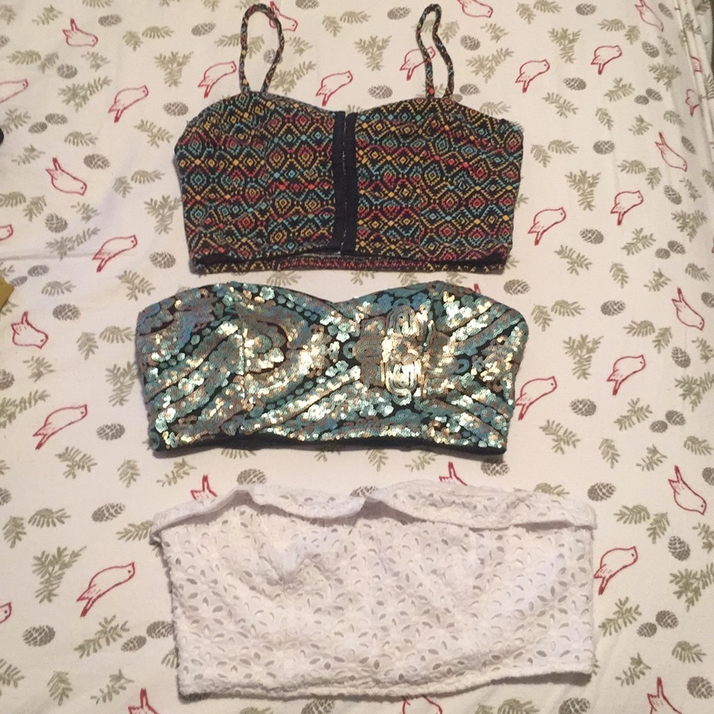 3 beautiful bandeaus